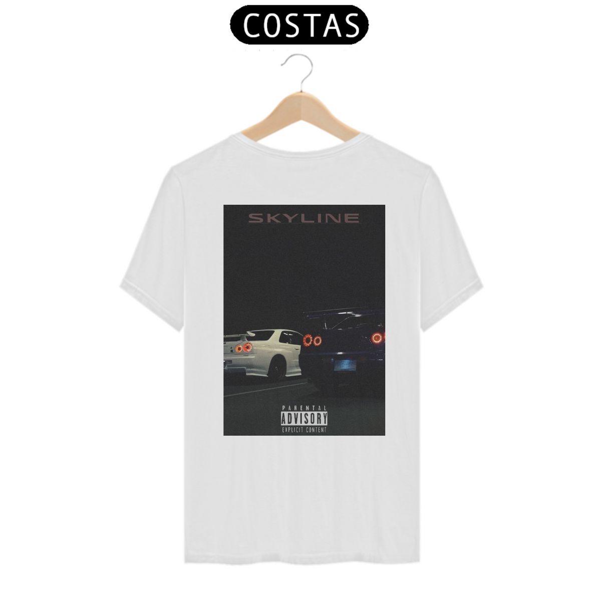 Nome do produto: Camiseta Skyline - Costas