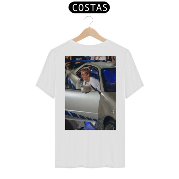 Camiseta Paul Walker - Costas
