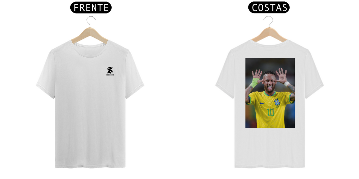Nome do produto: Camiseta Neymar - Frente e Costas