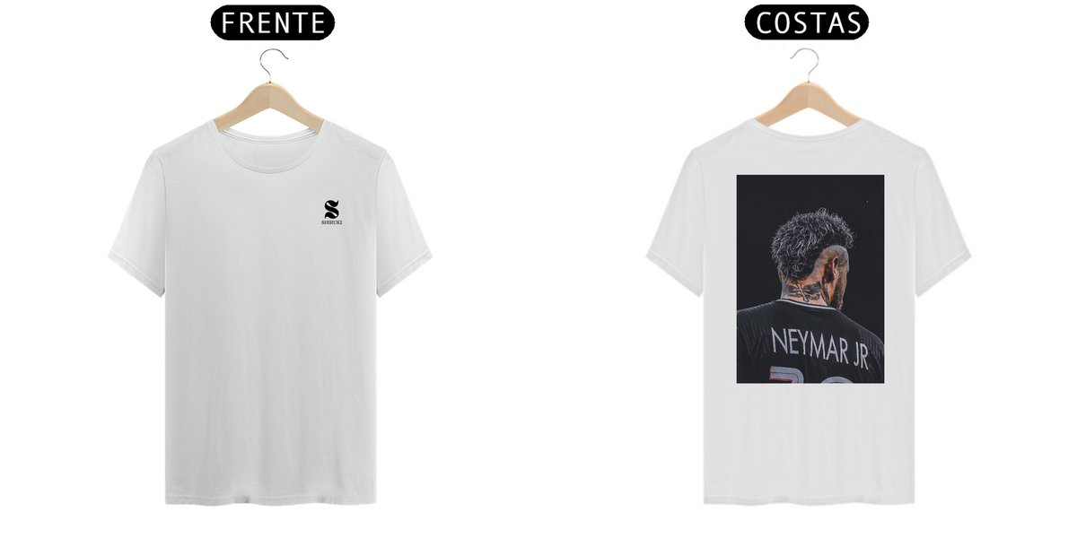 Nome do produto: Camiseta Neymar Jr - Frente e Costas