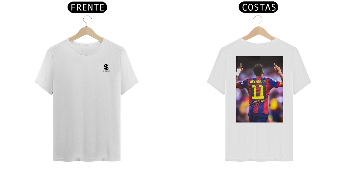 Nome do produto: Camiseta Neymar Jr - Frente e Costas