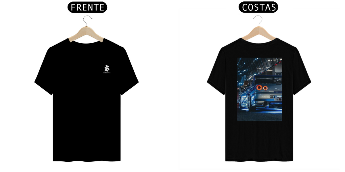 Nome do produto: Camiseta Skyline - Frente e Costas