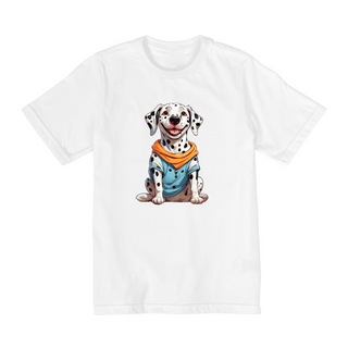 Nome do produtoDalmata - Camiseta Infantil (10 ao 14)