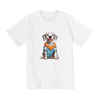 Nome do produtoDalmata - Camiseta Infantil (2 ao 8)