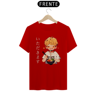 Nome do produtoChibi Boy Eating Ramen - Camiseta
