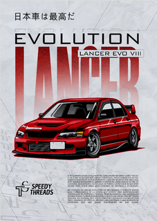 Nome do produtoPOSTER MITSUBISHI LANCER EVOLUTION VIII