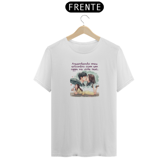 T-shirt Aguardando meu Oppa