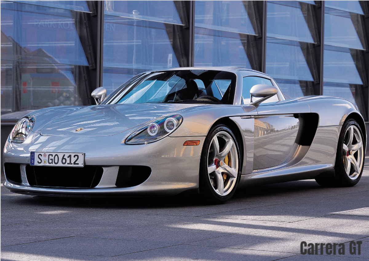 Nome do produto: Pôster Porsche Carrera GT