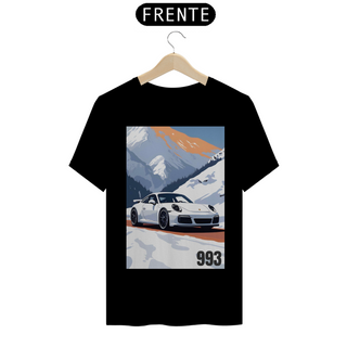 Camiseta Porsche 993 Abstrato
