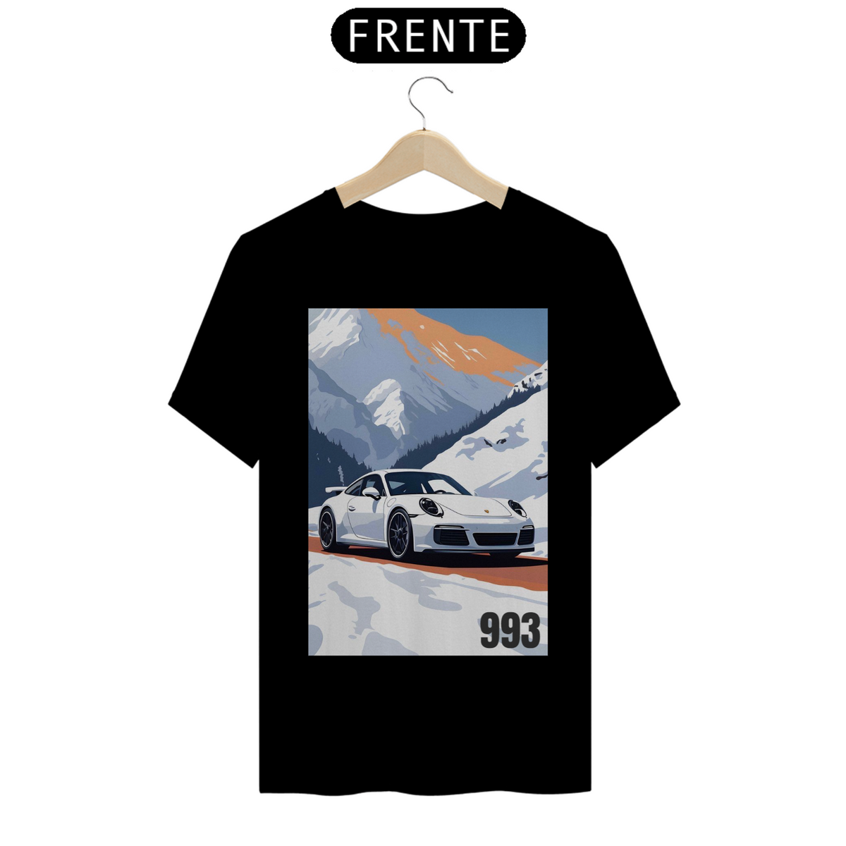 Nome do produto: Camiseta Porsche 993 Abstrato