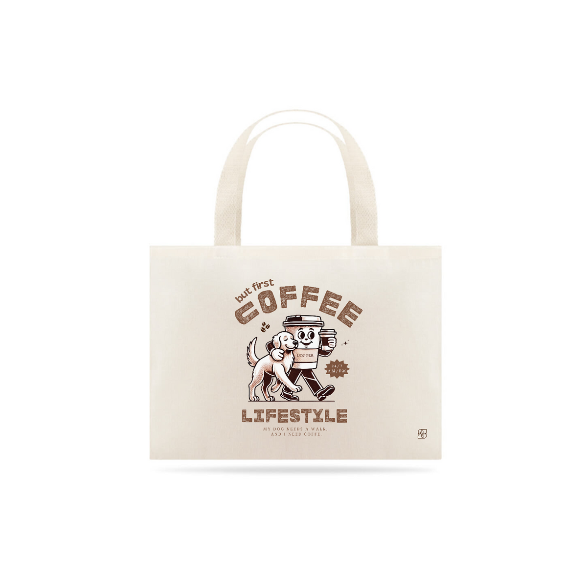 Nome do produto: Ecobag - But First Coffee