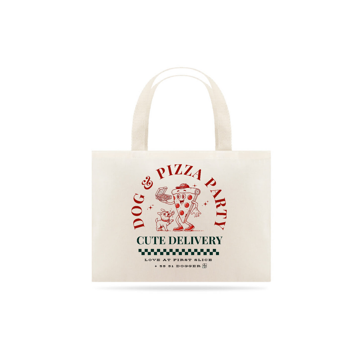 Nome do produto: Ecobag - Pizza Party