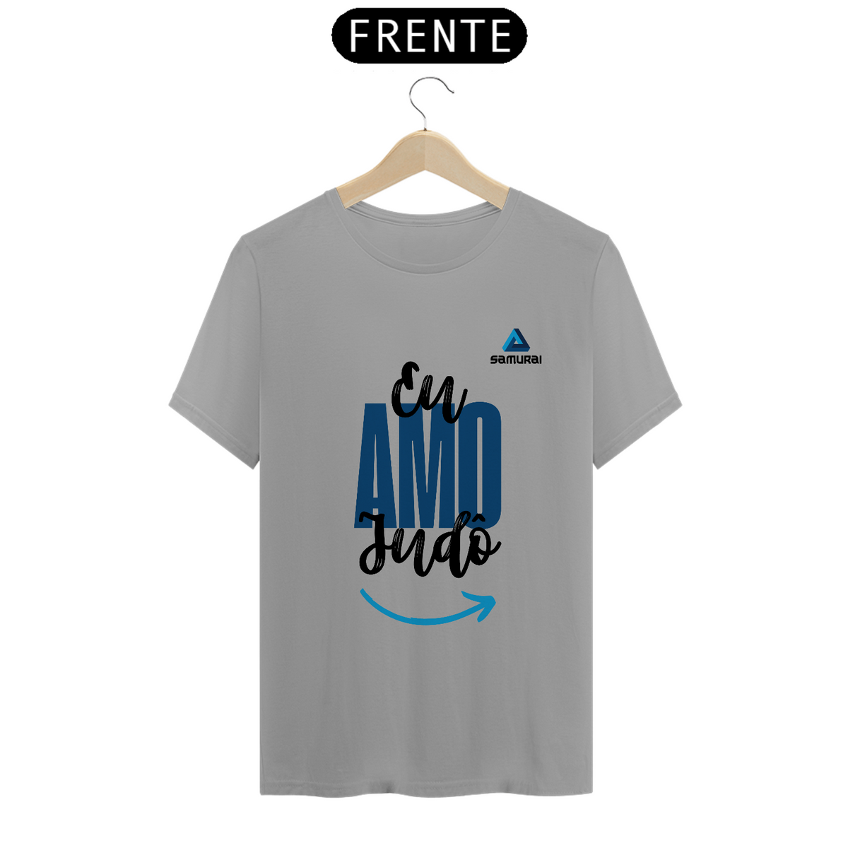 Nome do produto: Camiseta Masculina Samurai Amor 2