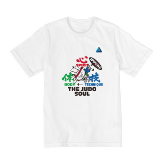 Camiseta Infantil Samurai Judo Soul - [2 a 8 anos]