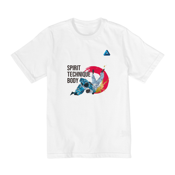 Camiseta Infantil Samurai Technique - [2 a 8 Anos]