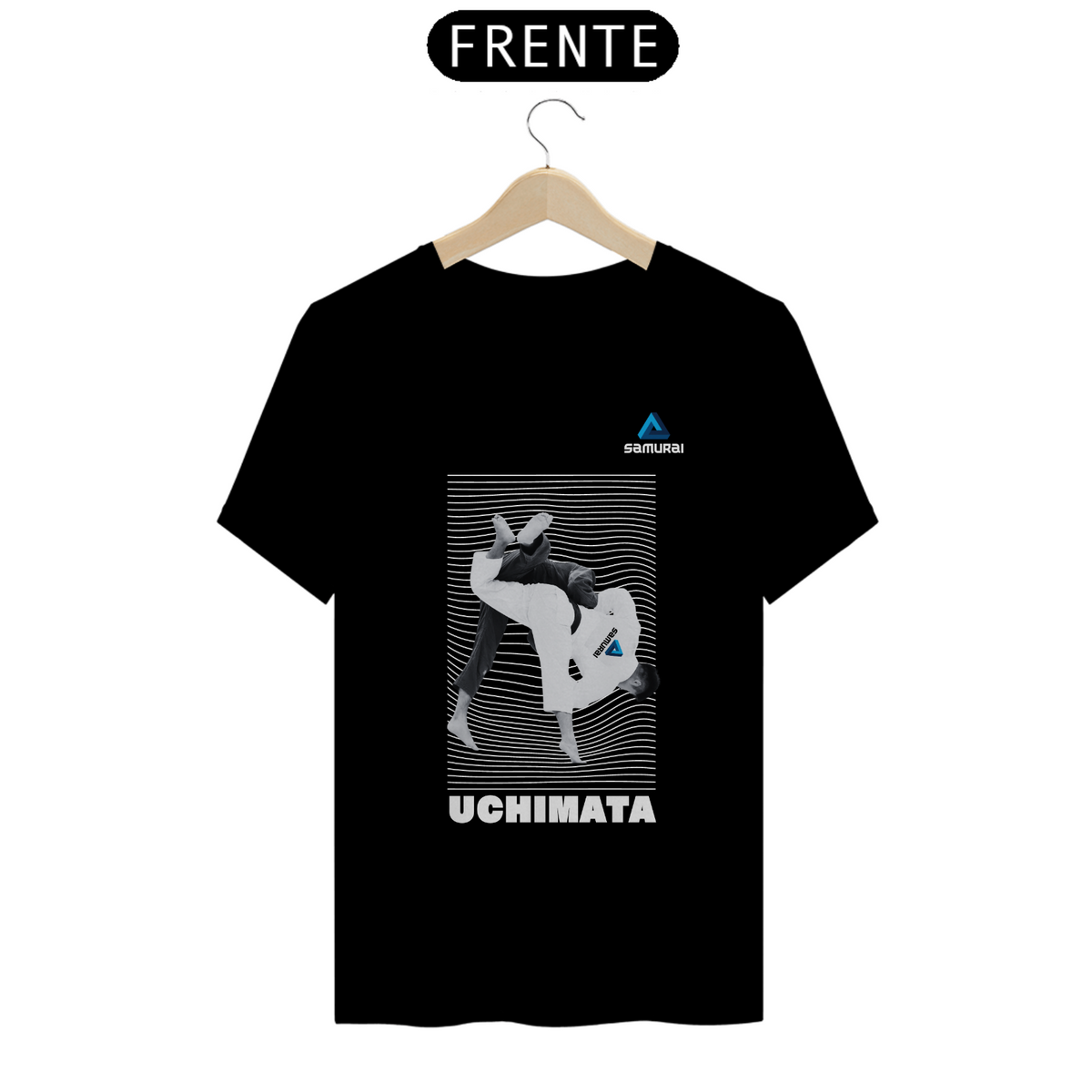 Nome do produto: Camiseta Masculina Samurai Uchimata