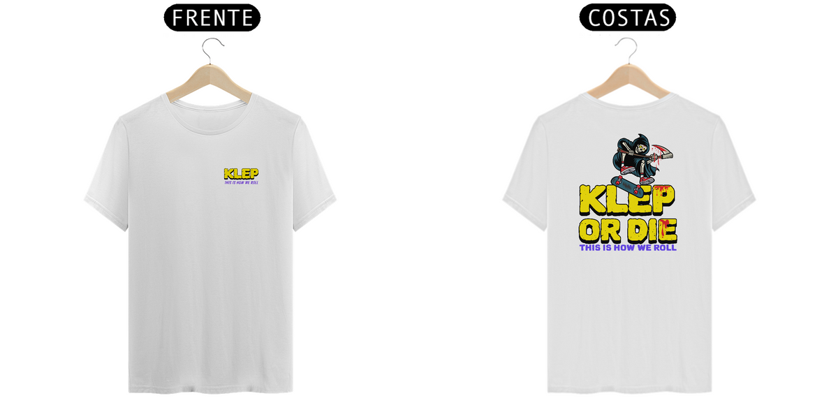 Nome do produto: Camiseta Classic Klep or Die