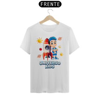 Nome do produtoCamiseta Universo Kids FOGUETE