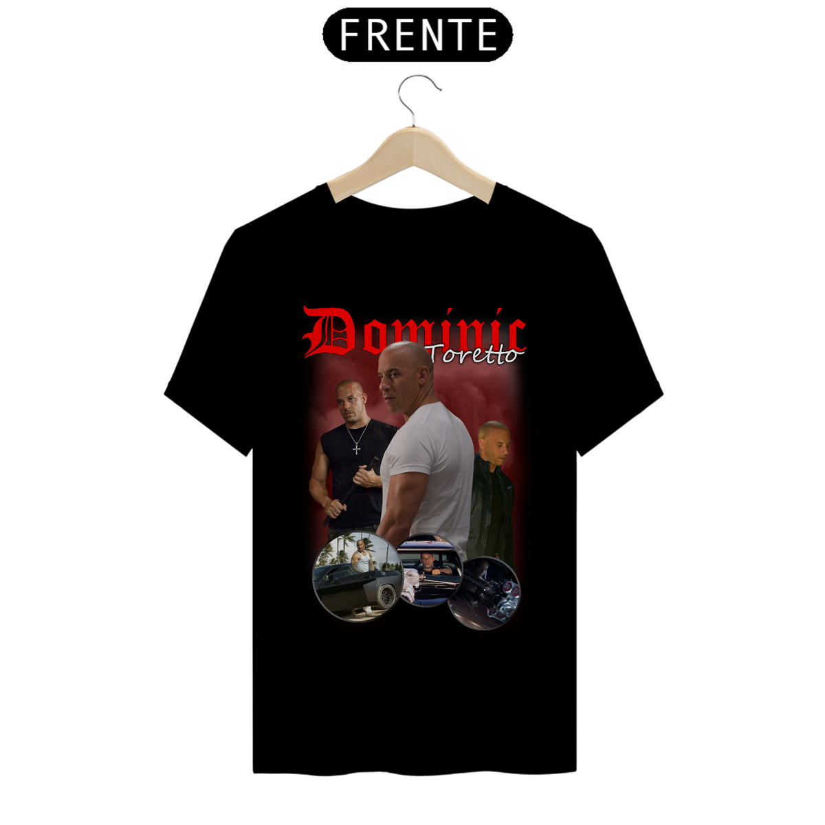 Nome do produto: Camiseta - Dominic Toretto