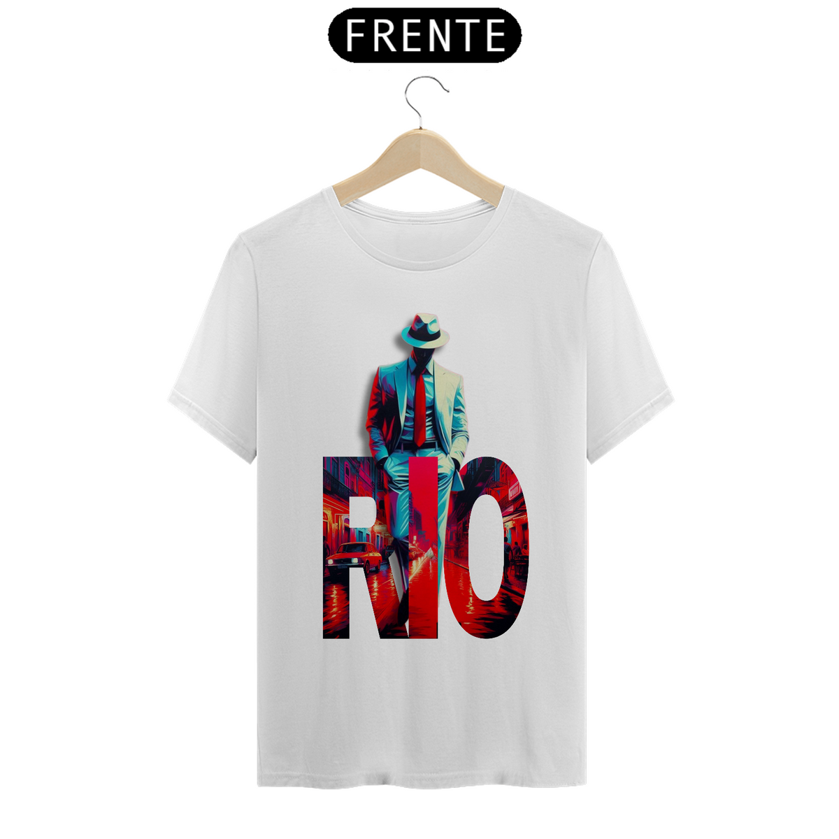 Nome do produto: TSHIRT ZÉ PILINTRA - RIO DE JANEIRO 