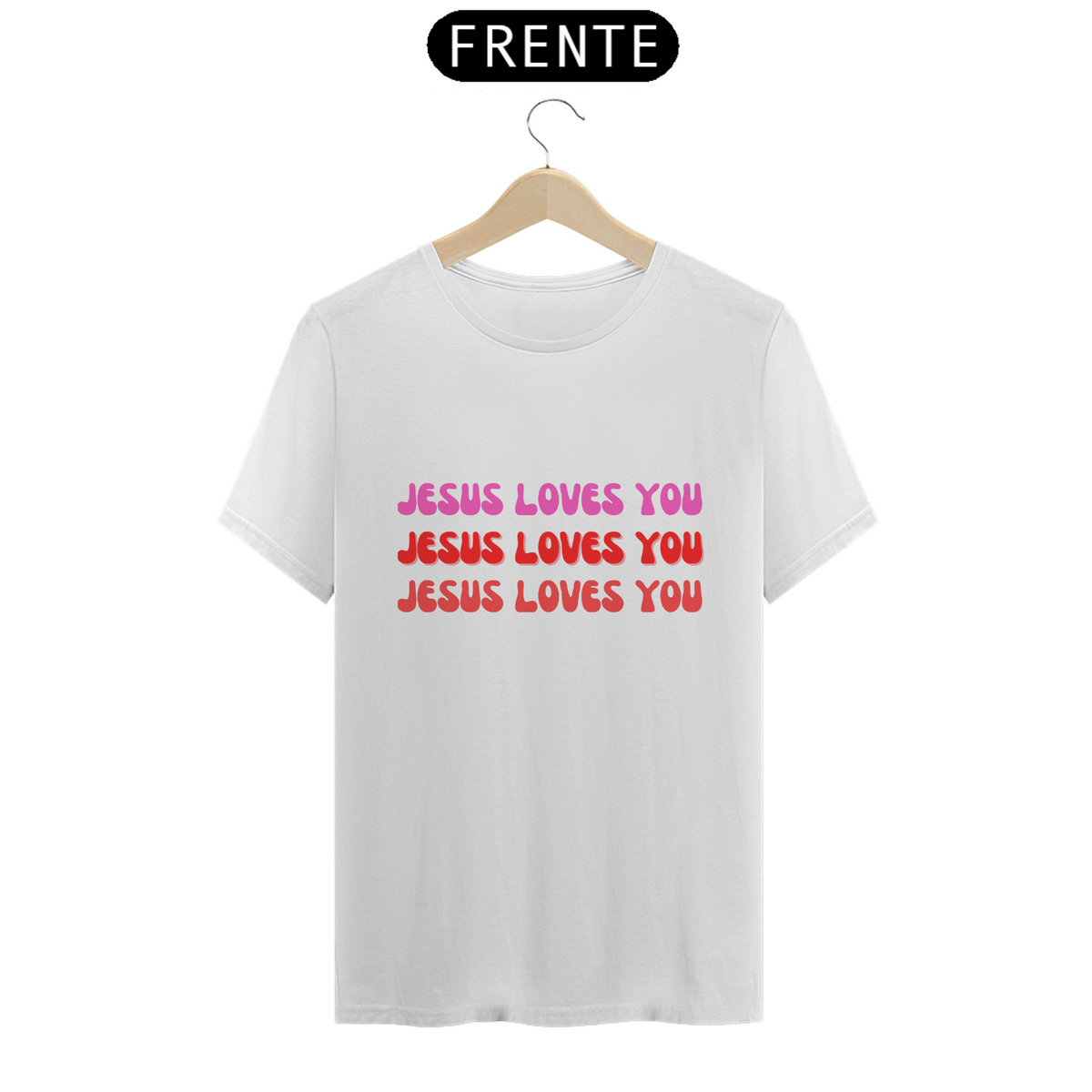 Nome do produto: Camiseta - Love You