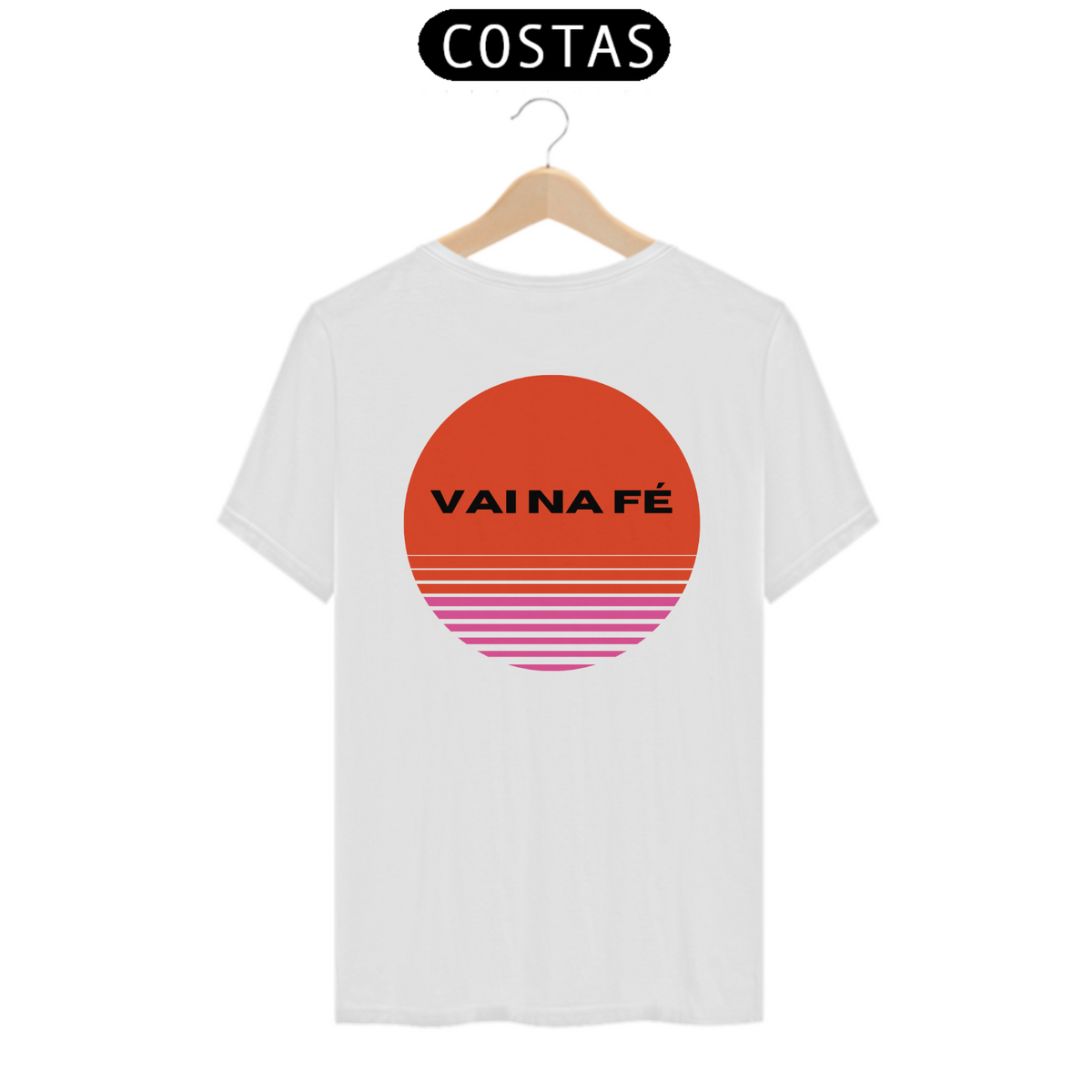 Nome do produto: Camiseta - Vai Na Fé