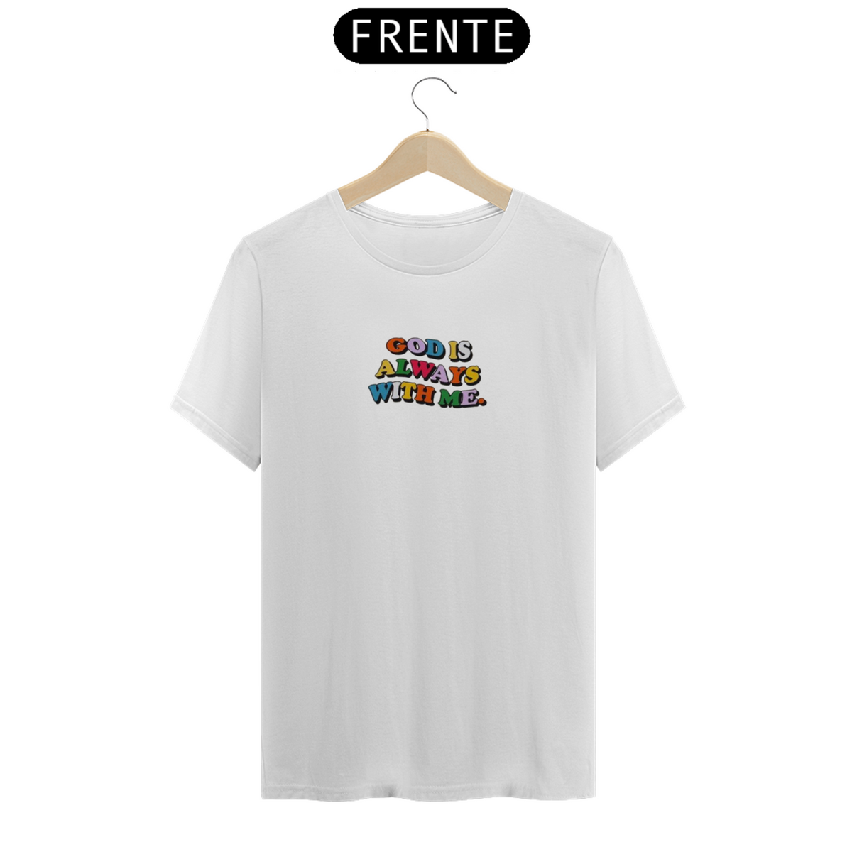 Nome do produto: Camiseta - Sempre Comigo 