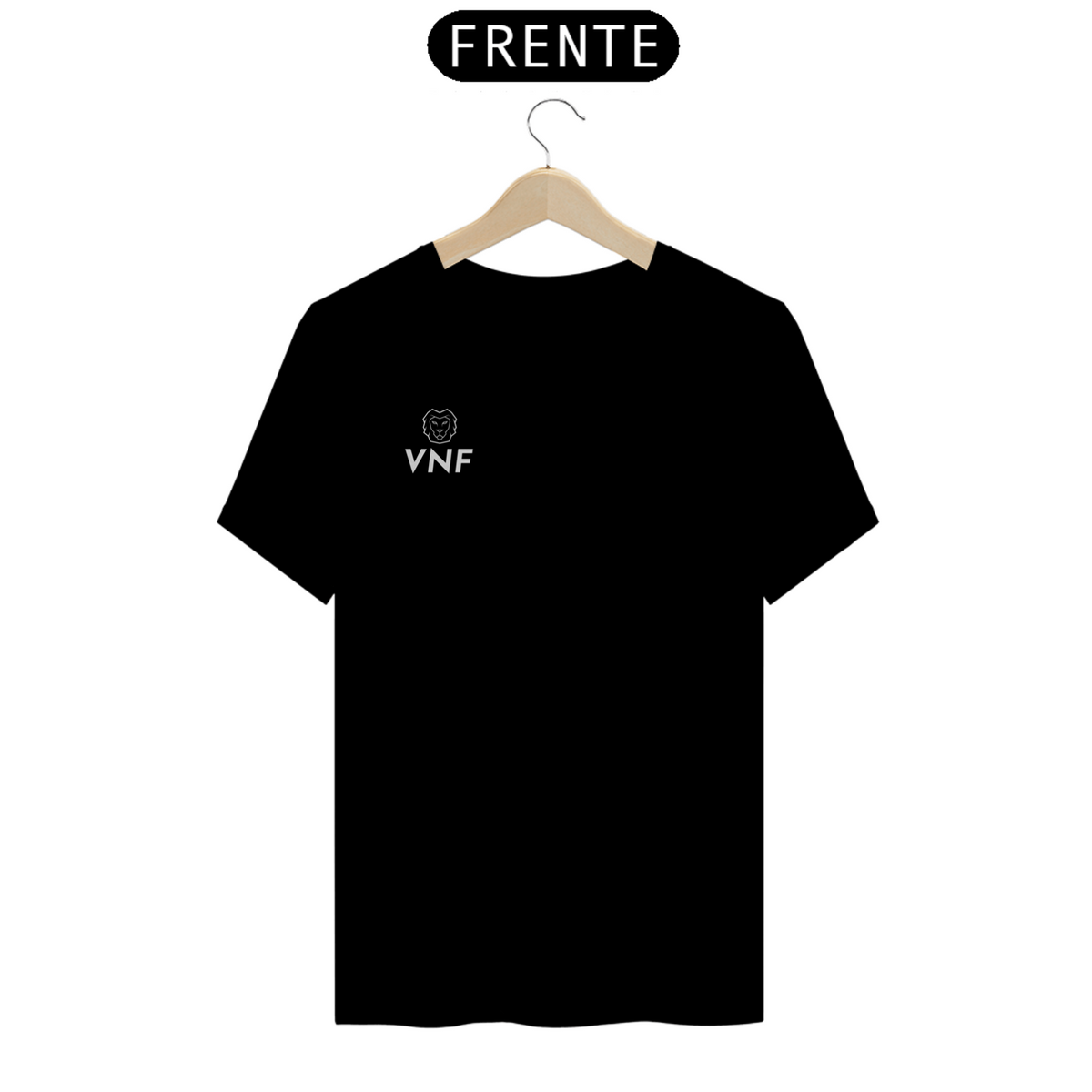 Nome do produto: Camiseta - Logo VNF - Preta