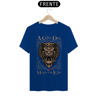 Nome do produtoCamiseta a Cada Dia Mato um Leão