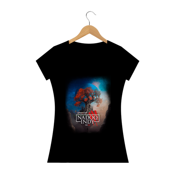 Camiseta Baby-look Oficina G3 Nadoq Indy Tour