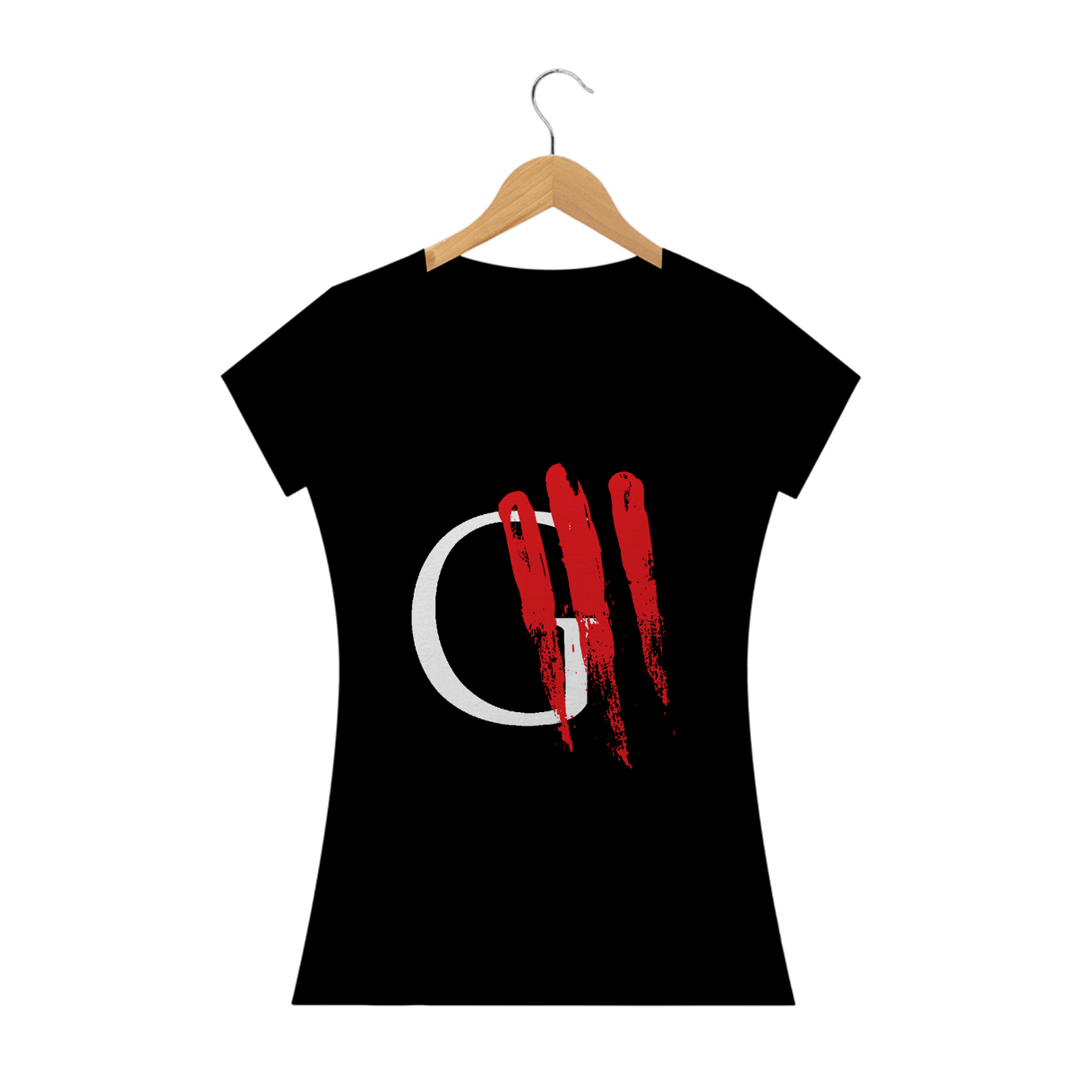 Nome do produto: Camiseta Baby-look Oficina G3 (cores escuras)