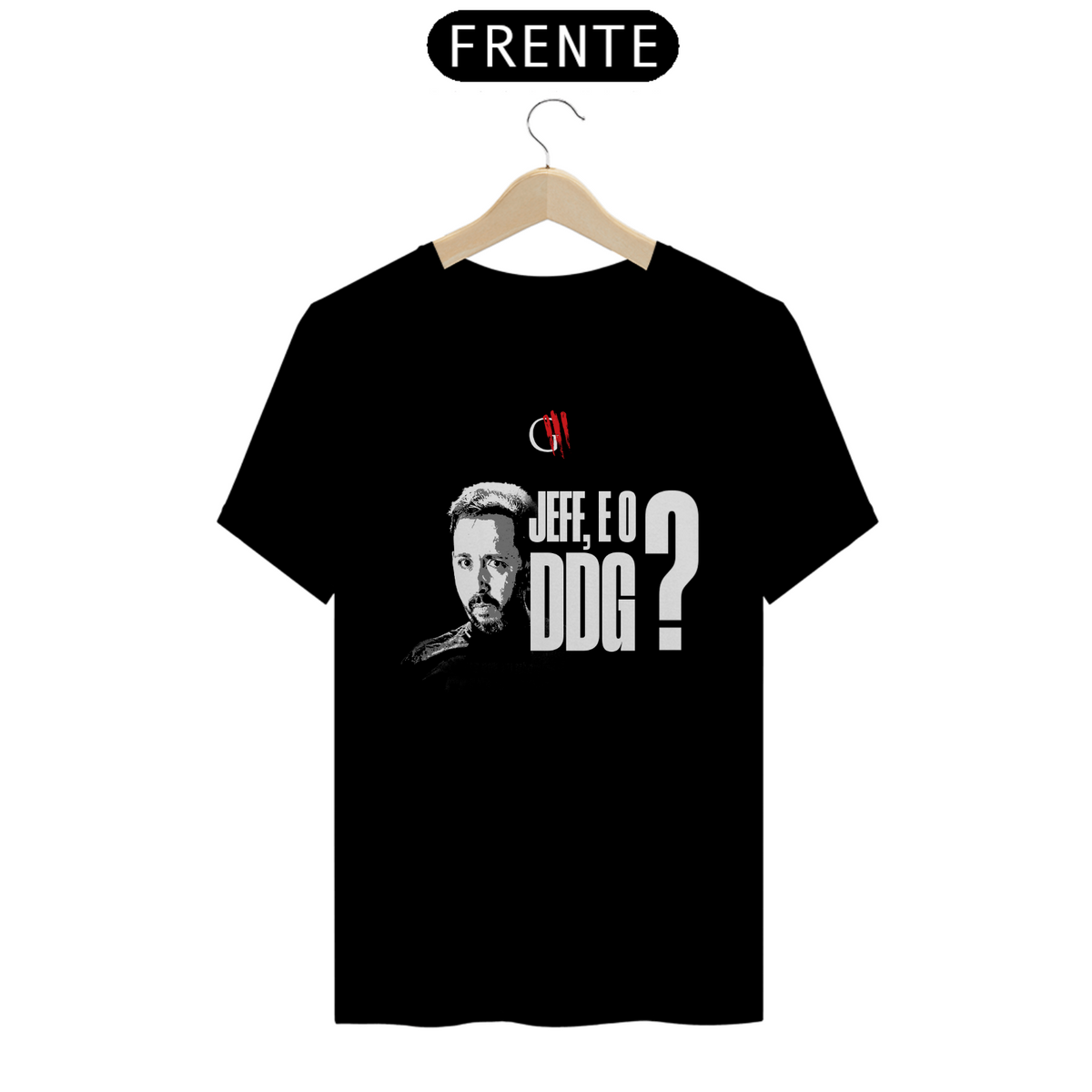 Nome do produto: Camiseta Jeff e o DDG?