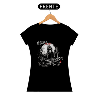 Camiseta VEJO RUÍNAS DE UMA GUERRA Feminino