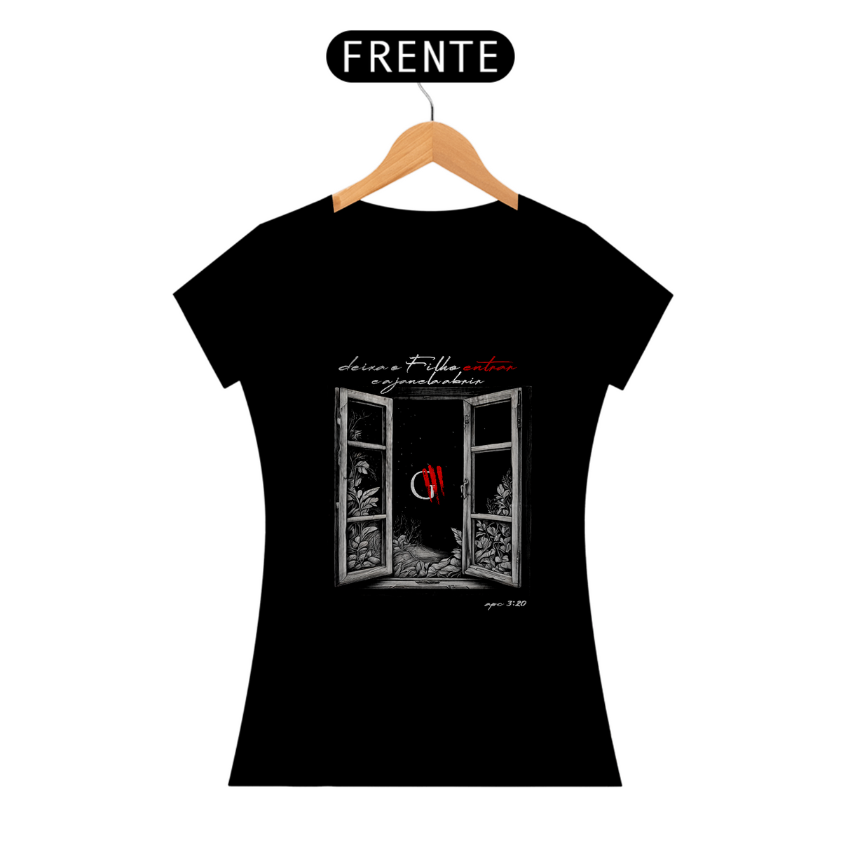 Nome do produto: Camiseta RETRATO Feminino