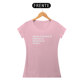 Nome do produtoCamiseta Álbuns DDG RELOADED TOUR Feminina