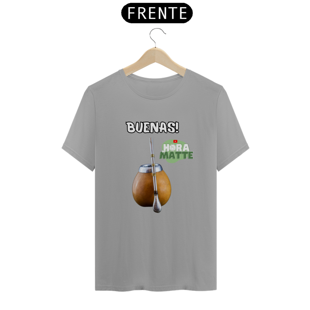 Nome do produto: Camiseta BUENAS! HORA DO MATTE 2