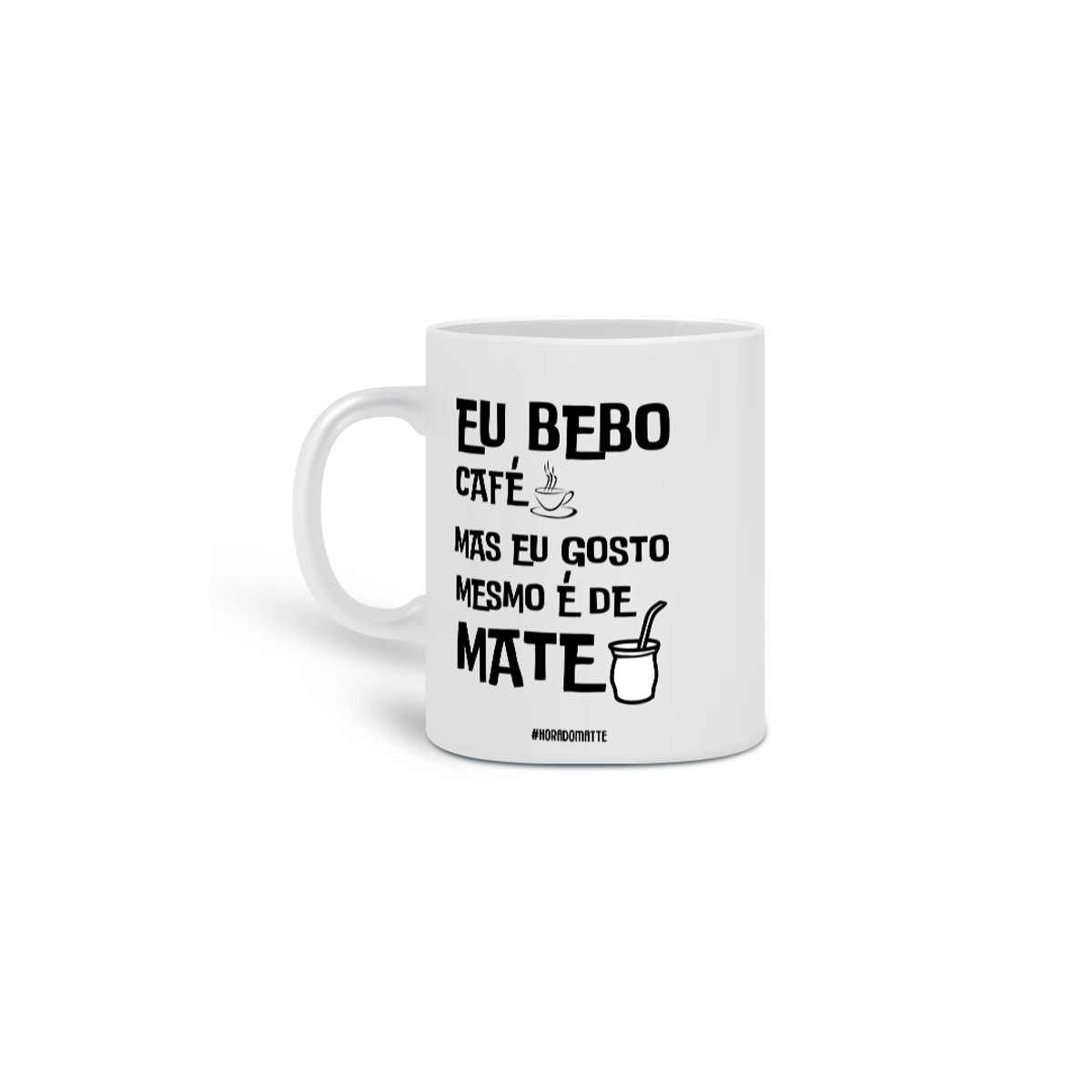 Nome do produto: Caneca EU GOSTO MESMO É DE MATE