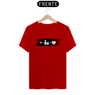 Nome do produtoCamiseta EU + MATE - EFEITO PINCEL