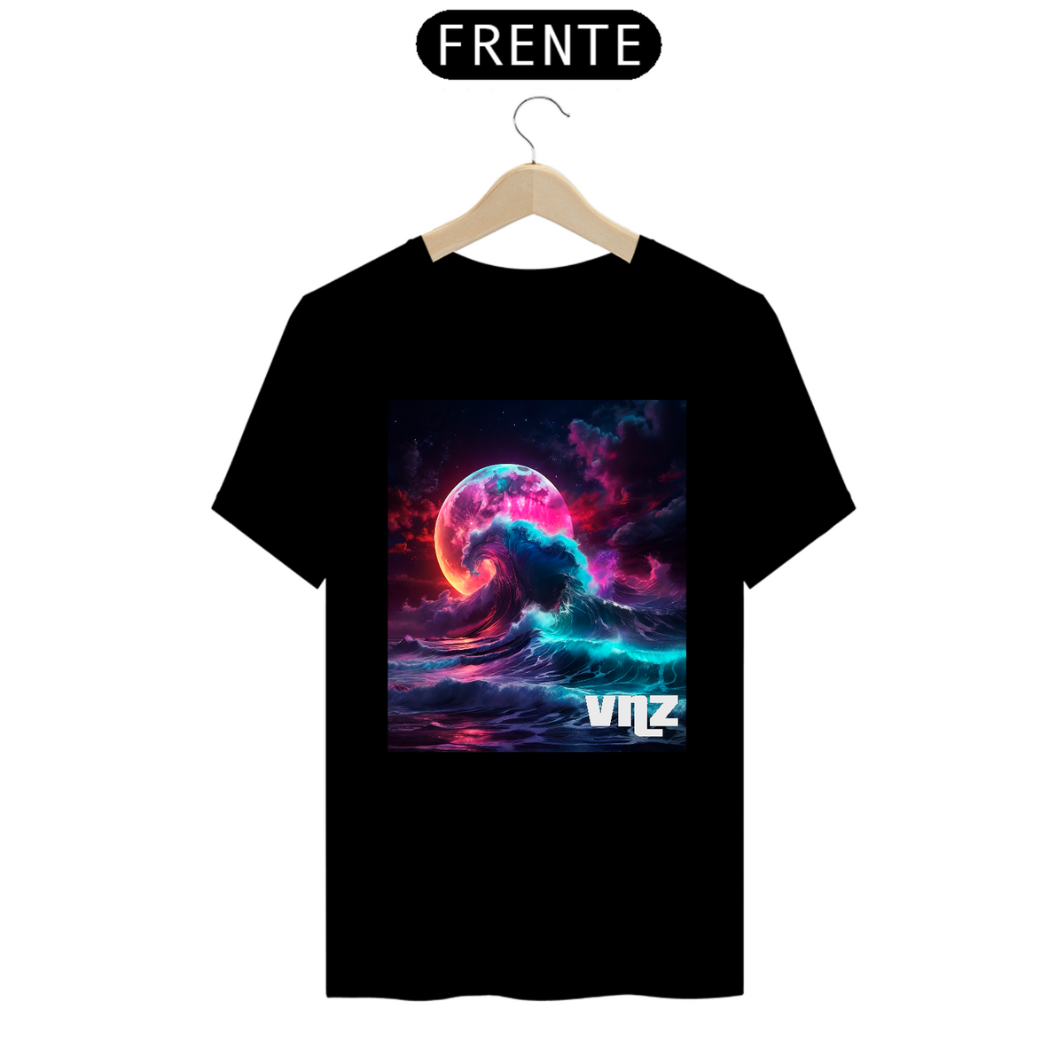 Nome do produto: Camisa Neon Waves