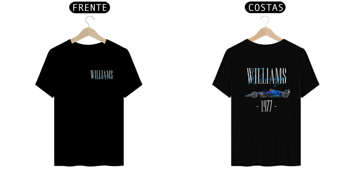 Nome do produto: Camisetas Williams