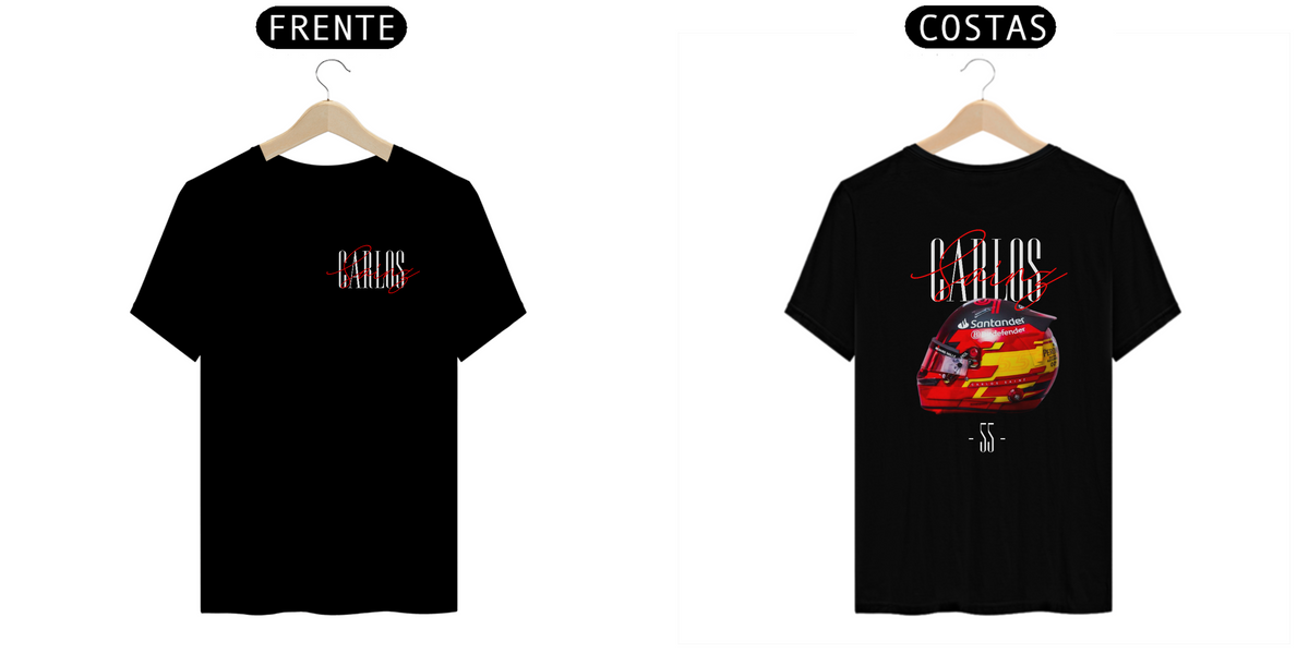 Nome do produto: Camiseta Carlos Sainz