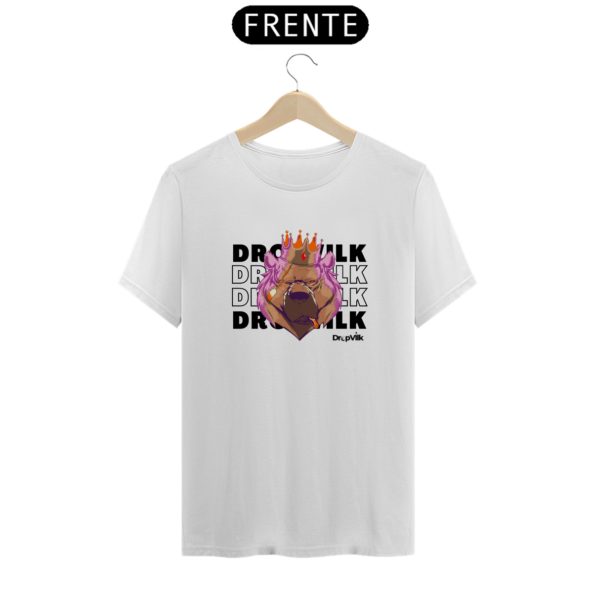 Nome do produto: Camiseta King DropVilk unissex