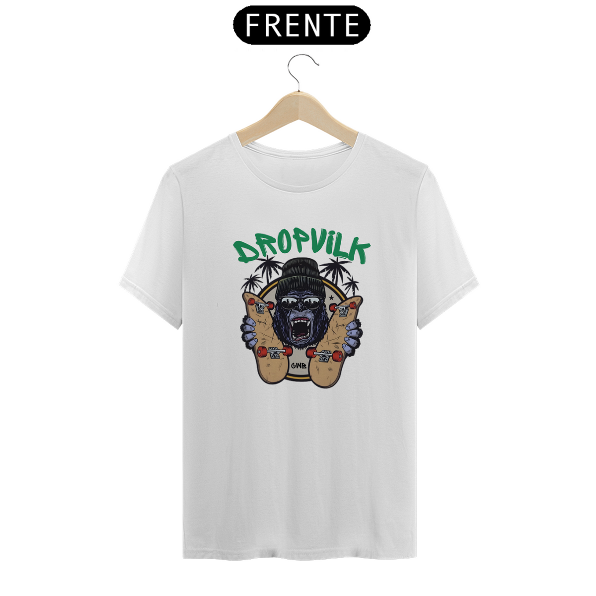 Nome do produto: Camiseta Monkey - Dropvilk