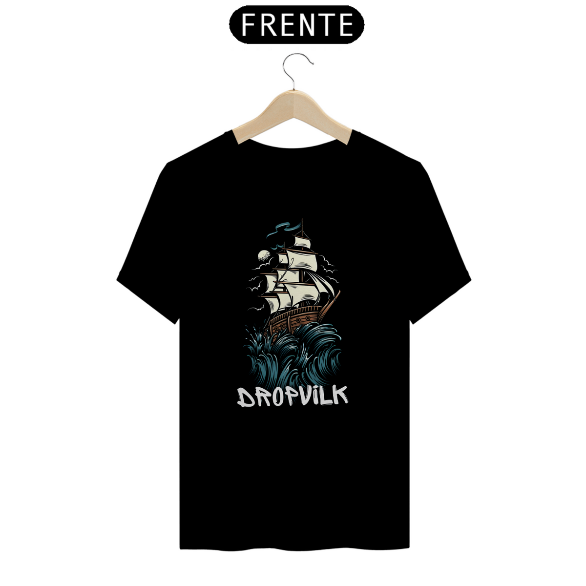 Nome do produto: Camiseta Caravela - Dropvilk