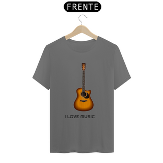 T-Shirt estonada violão 