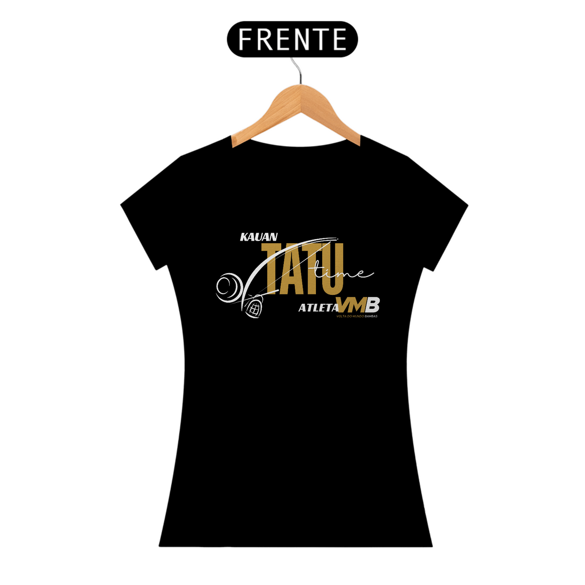 Nome do produto: Camisa Feminina Kauan Tatu