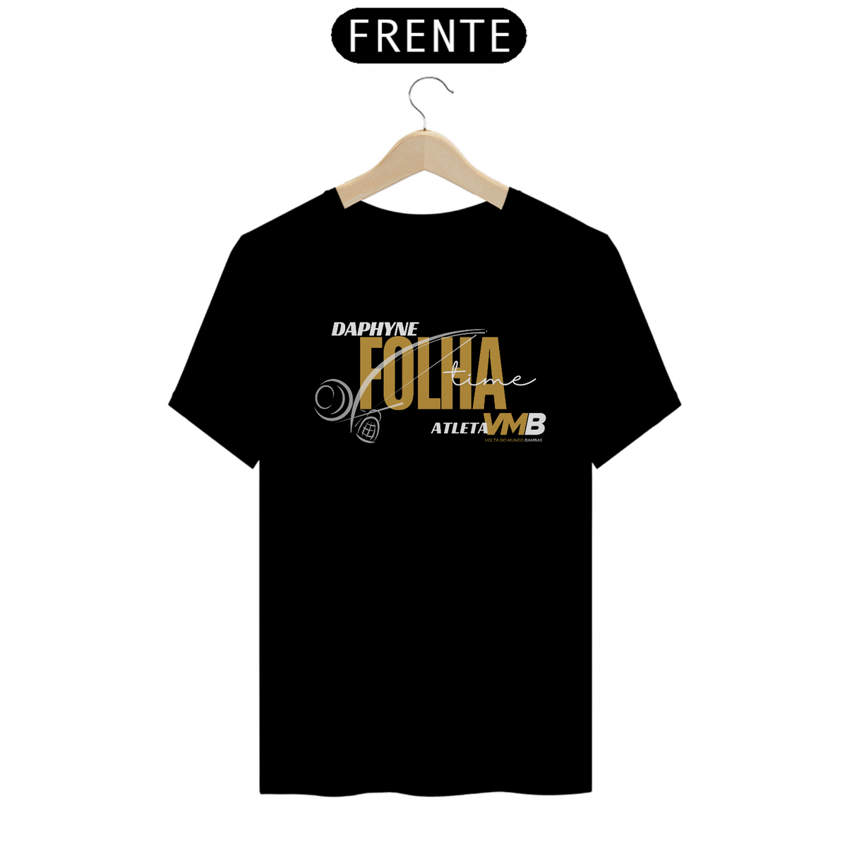 Nome do produto: Camisa Masculina Atleta Daphyne Folha