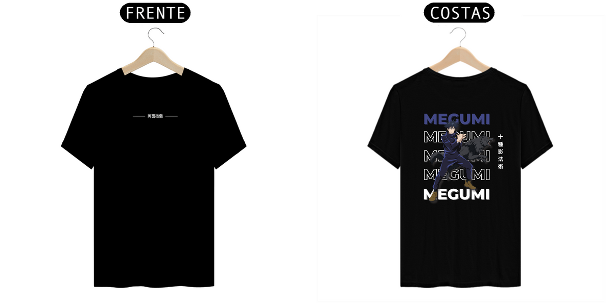 Nome do produto: Camiseta - Megumi
