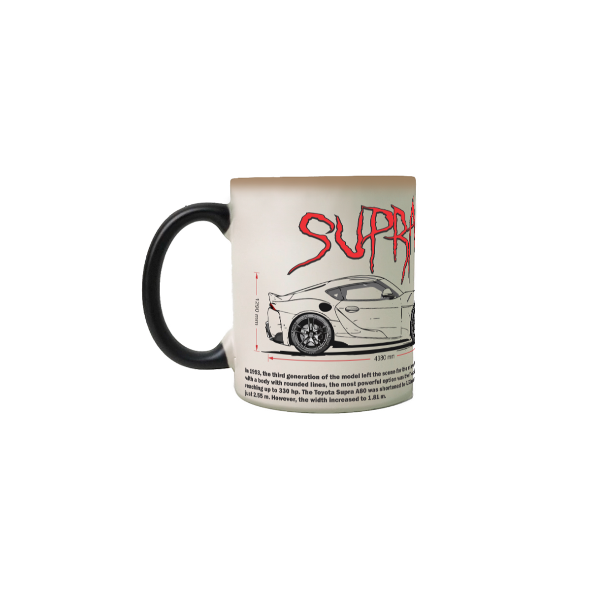 Nome do produto: Caneca Mágica Toyota Supra