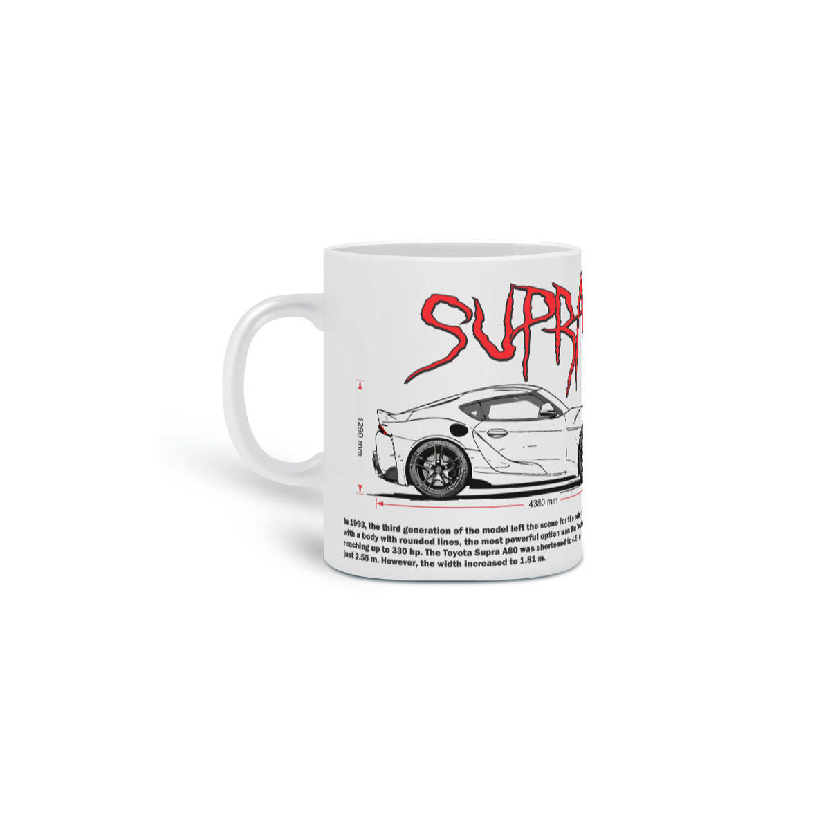 Nome do produto: Caneca Tradicional Toyota Supra
